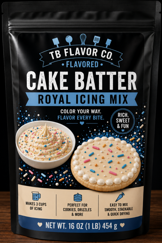 Cake Batter Royal Icing Mix
