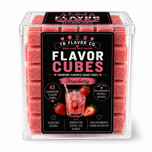 Strawberry Flavor Cube