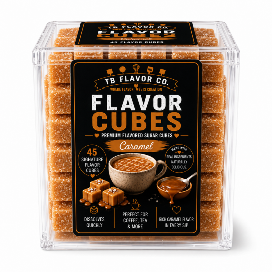 Caramel Flavor Cubes