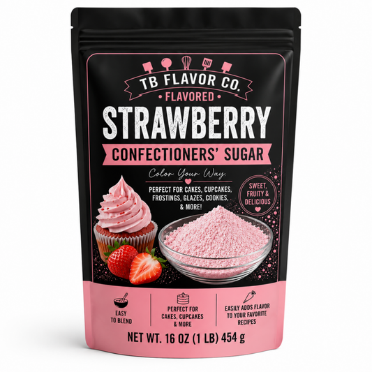 Strawberry Flavored Confectioners Sugar